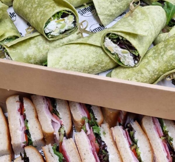 Sandwiches and Wraps Catering Platter Package
