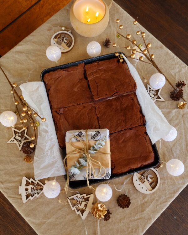 Christmas Gift Brownie Slab - Image 2