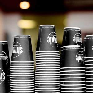 simple coffee house cups